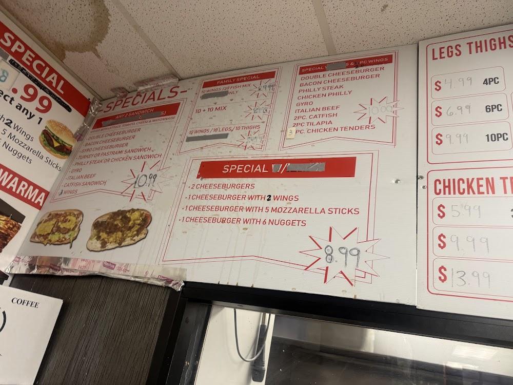 Tasty Chicken & Salad Wentworth AVE Menu image 3